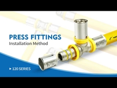 Accesorios de prensa de polietileno y aluminio ISO17484 AS4176.8 Certificado