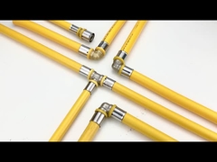 Fittings para tuberías de cobre de capas múltiples Pex Al Pex Fittings para tuberías de gas de prensa