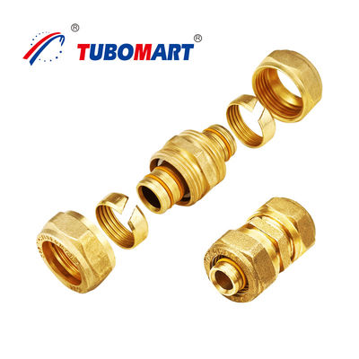 Resistencia a la corrosión Accesorios de compresión Pex sin fugas Accesorios de compresión Pex Al Pex