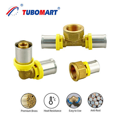 Los accesorios de prensa de Pex de tipo TH 16 mm - 32 mm Pex Al Pex