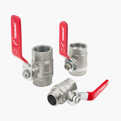 Válvula de bolas de gas LPG de latón manual OEM personalizada para aplicaciones residenciales