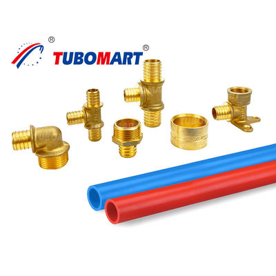 Conector de tubería Pex resistente a la corrosión para soluciones de plomería duraderas