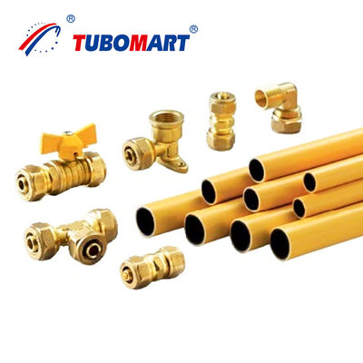 Tubo de gas Pex Al Pex de construcción compuesta resistente a la corrosión personalizada