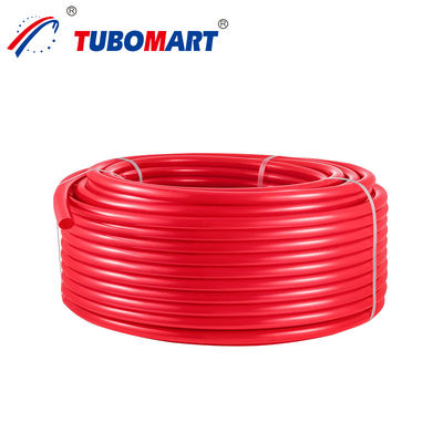 DN 16 mm - 32 mm tubo de agua de Pex cruzado enlazado de polietileno rojo