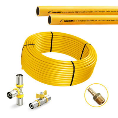 Buen sellado Personalizado 100m/rollo Pex Al Tubo de gas PEX Aluminio Sistema de tubería de gas OEM