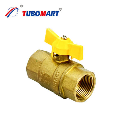 Fabricante OEM TUBOAMRT Factory HPB58-3A válvula de bolas de latón para el sistema de gas