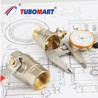 OEM Npt 1/2 pulgadas Cw617n válvula de bolas de gas de latón para cocinas sistema de tuberías de gas con Pex Al Pex 16