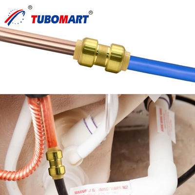 Tubomart OEM C46500 Push In Connect Pex Fittings para sistemas de gas y agua