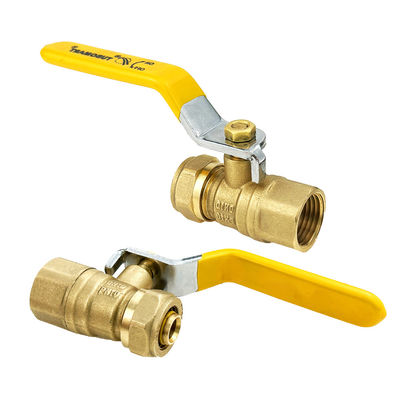 Valva de latón de buena calidad ISO 17484-1 & AS 417.8 NPT o BSP hilos de latón para gas y agua