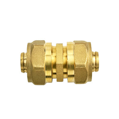 Accesorios de compresión de tornillo natural para tuberías de pex para agua y calefacción
