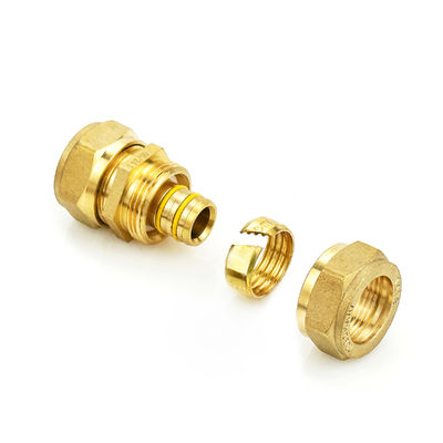 Accesorios de pex de latón con múltiples opciones de superficie