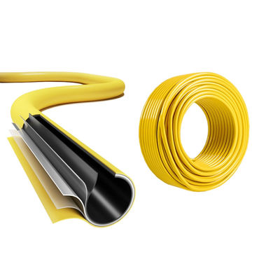 la resistencia de la plomería de múltiples capas de tubo de hdpe blanco PEX AL PEX 5 capas de tuberías de gas
