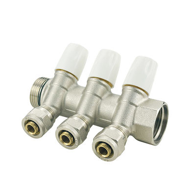 Tubomart OEM calefacción por suelo agua manifold manifold válvula de calefacción por suelo plomería manifold