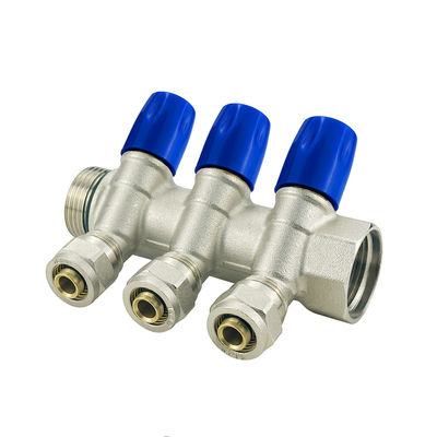 Sistema de calefacción de piso de color Pex con bomba