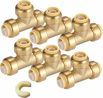Tubos ISO de latón y PEX compatibles con el empuje de Pex en accesorios para una fácil instalación