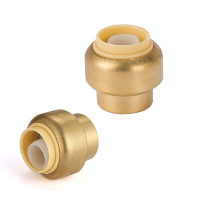 OEM de venta caliente de alta calidad de latón Pipe Fittings Shark Bite de latón Pipe Fittings Push Fit Fittings ISO