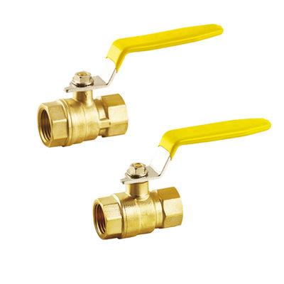 Válvula de bala de gas manual personalizable Válvula de gas de cierre de baja y alta temperatura para uso general Válvula de bola de latón forjada