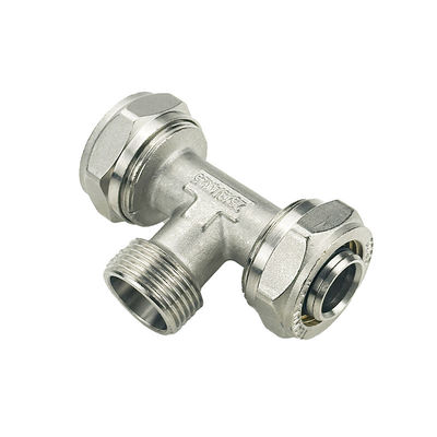 Fittings de compresión Pex para sistemas de conexión de gas y agua