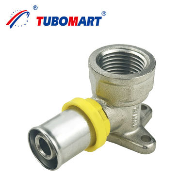 Pex Al Pex Press Fittings TH Tipo ODM Personalización con certificación ISO9001 2015 para el gas