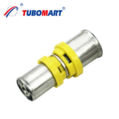 Tubomart Materiales de plomería Accesorios de latón Accesorios de calefacción de suelo Accesorios de tubo Pexalpex Accesorios de gas recto