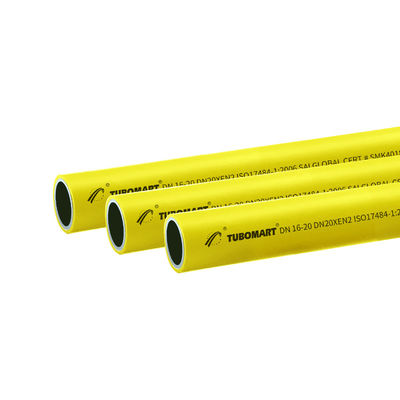 Tubería de gas Pex Al Pex de polietileno multicapa PE AL PE de alta venta para sistemas de fontanería y gas, longitud 100 m/rollo