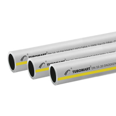 Tubomart Butt de superposición soldadura de sellado confiable Pex Al Pex compuestos de tuberías de capas múltiples para el sistema de gas de agua