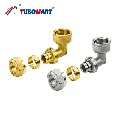 Accesorios de compresión de latón resistentes a la corrosión de 16-32 mm - OEM personalizado para sistemas HVAC de tubería de gas y gas