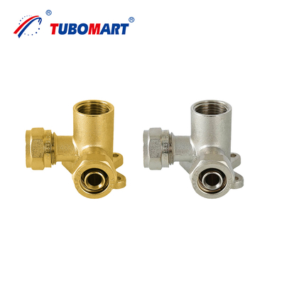 Tubomart Materiales de fontanería Gas PEX Accesorios de latón 16-32MM Enchufe igualitario PEX Al Pex Accesorios de compresión