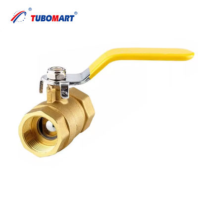 Válvula de bola de GAS de latón de 1/2
