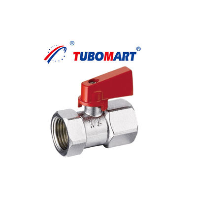 Control de aire, gas, agua y aceite, temperatura normal, manual, general, mini válvula de bola, latón, válvula de bola de gas, China, BSP/NPT