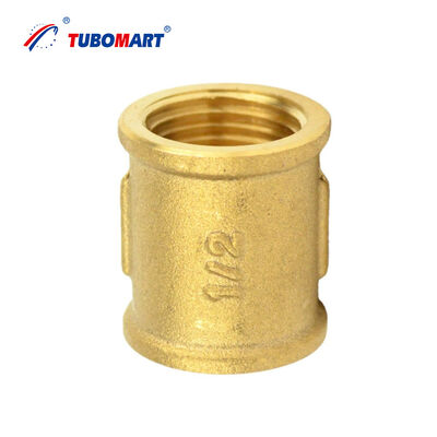 Fábrica OEM de TUBOMART - Precio directo tornillo con revestimiento de pared de codo de cobre de mujer